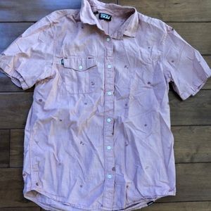 VANS button up tee